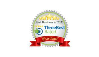 Best Business of 2023 ThreeBest Rated Excellence