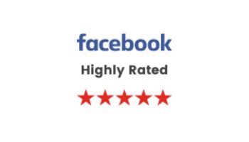 Facebook Highly Rated logo