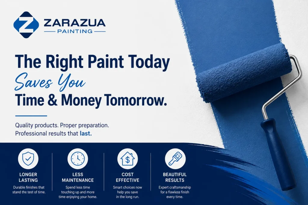 The Right Paint Today Can Save You Time and Money Tomorrow